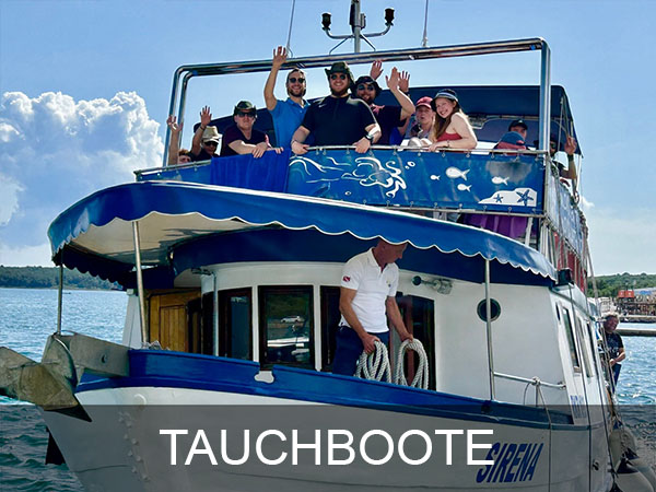 Tauchboote und Bootstauchgänge